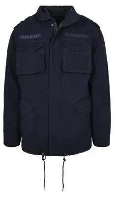 Image de Build Your Brand - Veste matelassée « M-65 » pour homme LT4799 (L) (bleu marine)
