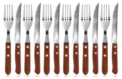 Produktbild von Banquet 12-teiliges Besteckset Happy Green 42505