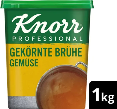 Produktbild von Knorr Gekörnte Brühe Gemüse - 6 x 1,00 kg Dosen