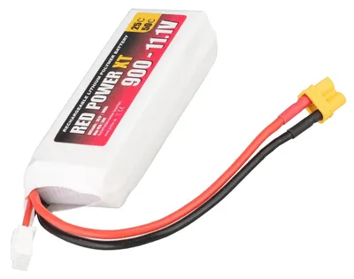Immagine prodotto di Batteria LiPo Pichler RED POWER XT da 900 mAh – 11,1 V 3S1P con connettore XT30