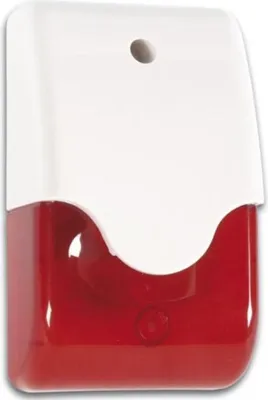 Immagine prodotto di Sirena + Strobo rosso nell'alloggiamento + Led