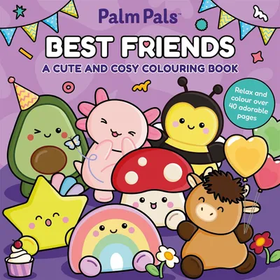 Produktbild von Palm Pals Best Friends: A Cute and Cosy Colouring Book
