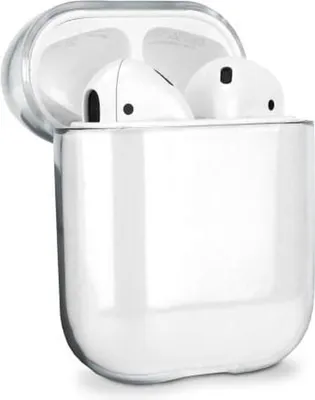 Produktbild von CHPN – Airpods-Hülle – Hülle für AirPods – Hartschale Schutzhülle – Airpods-Hülle – Geeignet für Apple AirPods – Geeignet für AirPods 1&2 – Transparent