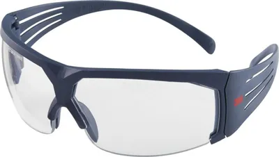 Productafbeelding van Veiligheidsbril SecureFit 600, conform EN 166, EN 170, EN 172, grijs montuur, heldere polycarbonaatlens