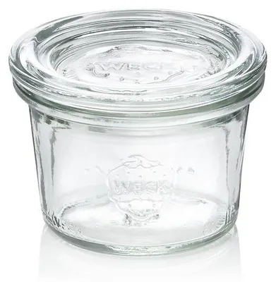 Produktbild von 72x Weck Glas Mini-Sturzglas mit Deckel Overturn 80 ml