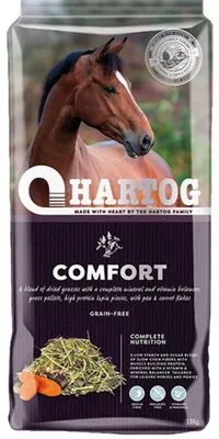 Image de Eggersmann Hartog Comfort – aliment fibreux haché pour chevaux, avec balancer, 18 kg