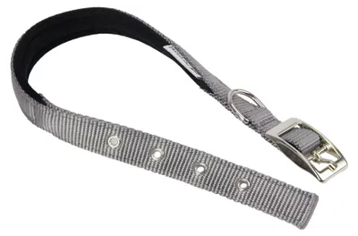 Productafbeelding van Ferplast hondenhalsband, maat M, verstelbaar, met padding, van nylon, met metalen gesp