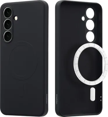 Zdjęcie produktu dla imoshion Color Backcover z MagSafe dla Samsung Galaxy S24 FE - Czarny