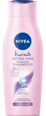 Obrázok produktu pre Nivea HairMilk Natural Shine Oetrujci ampn pre unaven vlasy bez lesku 250ml