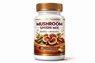 Immagine prodotto di Unishi Mix – Formula vegetale per il benessere e il supporto immunitario (30 capsule)