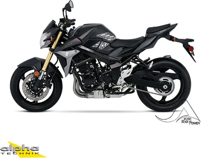 Produktbild von Stompgrip schwarz, Suzuki GSR750 / GSXS750 GSX-S 750 WC50