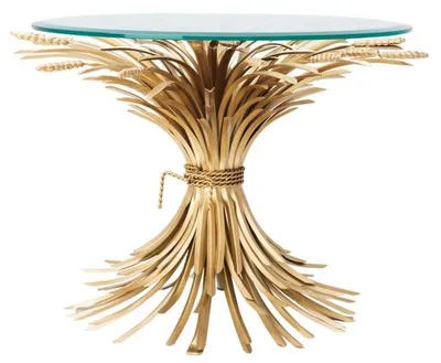 Immagine prodotto di Casa Padrino tavolino oro antico Ø 80 x H. 55 cm - mobili di design