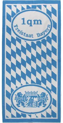 Produktbild von Freistaat Bayern Serie Frottier Handtuch Duschtuch 67x150 cm