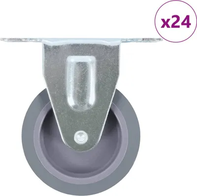 Zdjęcie produktu dla 24 kółka nieskrętne, 75 mm