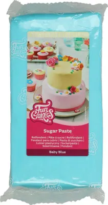 Produktbild von FunCakes Fondant Baby Blue 1kg