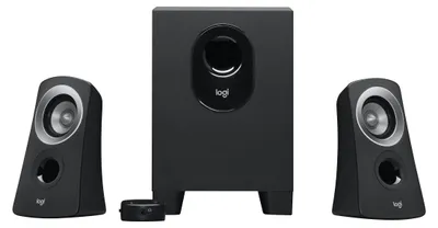Produktbild von Logitech Z313, 2.1 Kanäle, 25 W, PC/Laptop, Schwarz, 50 W, Kabelgebunden