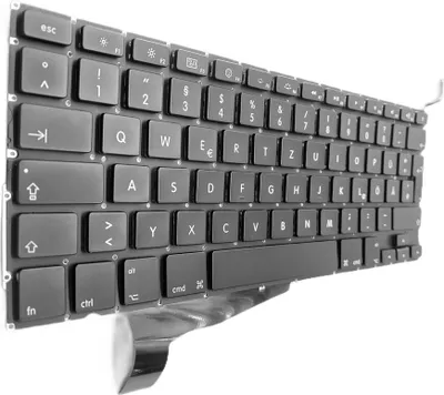 Zdjęcie produktu dla GERMAN - Klawiatura Klawiatura bez podświetlenia kompatybilna z MacBook Pro 15" A1286 wersja 2008
