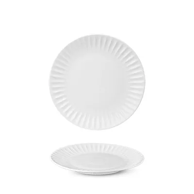 Produktbild von Dessertteller, weiß, Ribby, 21 cm, Porzellan, G. Benedikt