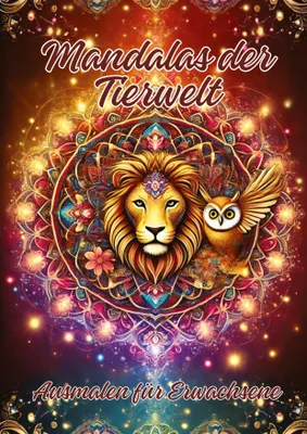 Produktbild von Malbuch Mandalas der Tierwelt – Detailreiche Ausmalbilder für Entspannung