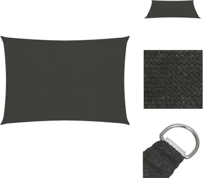 Obrázok produktu pre vidaXL Markíza HDPE 2x3,5 m antracitová - Slnečníky a tienidlá