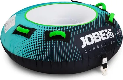 Image de Jobe Rumble 1 personne Funtube Bouée tractable Bouée bateau Anneau de remorquage Ringo teal