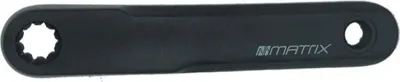 Produktbild von MATRIX Kurbelarmsatz Alu für Bosch Gen 3 Kurbeln schwarz