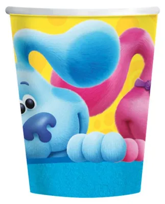 Immagine prodotto di 8 bicchieri di carta Blues Clues 250 ml