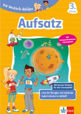 Produktbild von Klett Die Deutsch-Helden Aufsatz 3. Klasse
