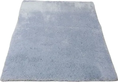 Produktbild von Clarissa WC Vorleger Toilettenvorleger Badematte Bad Teppich 65x60cm Princess Hellblau