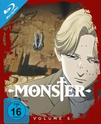 Zdjęcie produktu dla PLAION 1114858, Film animowany/kreskówka, Blu-ray, Niemiecki, Japońska, 311 min, Monster, Niemiecki