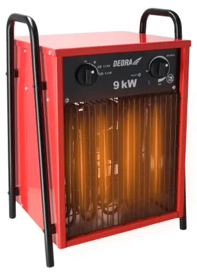 Image de Chauffage électrique d'air - 9 kW - 400 V - 3 modes de fonctionnement