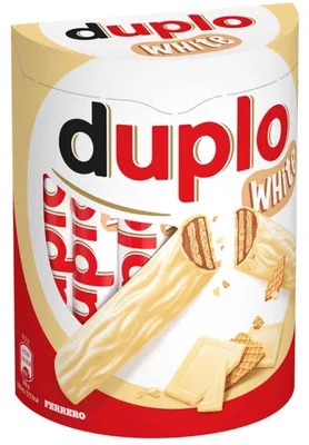 Productafbeelding van duplo 6715 White Schokoriegel 10 St.