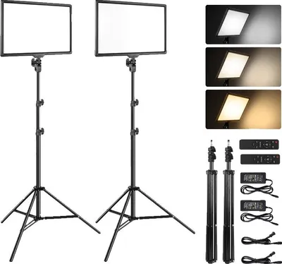 Obrázek produktu pro Panelová lampa LED, nastavitelný jas, vysoká přesnost barev, BÍLÁ