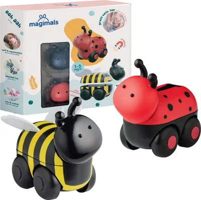 Obrázok produktu pre Magimals Wheely Insects Box – magnetické zvieratká