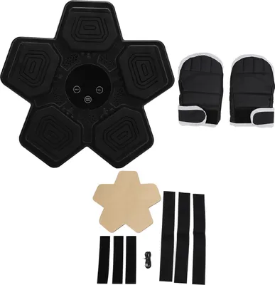 Immagine prodotto di Kids Music Boxing Machine Fitness Interactive Smart Punch Target Montaggio a parete per interni Nero
