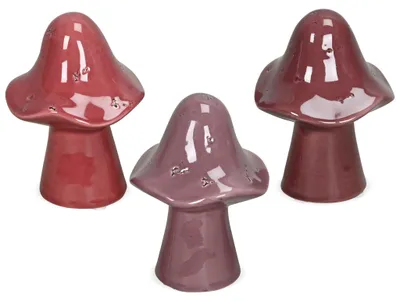 Produktbild von Herbstfiguren Pilze Set, in  Ø 7 x 10 cm, in Lila