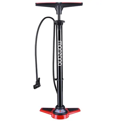 Immagine prodotto di Monzana Pompa Manuale Incl. 3 Adattatori Tubo Flessibile da 100 cm Pompa Aria fino a 7 Bar Bicicletta Auto Materassino
