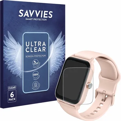 Produktbild von 6x Für Gydom IDW13 1.8" Schutzfolie Savvies Displayschutz Display Schutz Folie Klar Transparent
