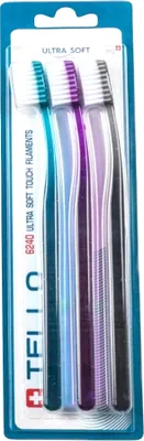 Produktbild von TELLO Brush Ultra Soft 6240 TRIO - Zahnbürste - 3er Set