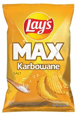 Obrázok produktu pre Chipsy ziemniaczane karbowane Lay's o smaku solonym 120 g