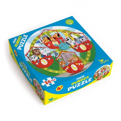 Produktbild von Mein rundes Puzzle - Auf dem Riesenrad