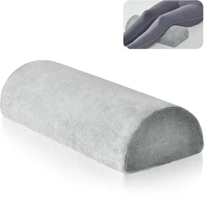 Obrázok produktu pre Ibenzoa® Ergonomická oporná podložka z pamäťovej peny, 41,9 x 18 x 9,9 cm – podpora pre krk, chrbát a nohy, s odnímateľným poťahom