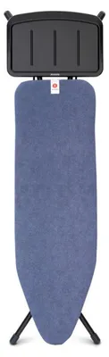 Productafbeelding van Brabantia 134364, strijkplank voor mouwen, katoen, geschikt voor stoomstrijkijzers, zwart, blauw, effen, blauw