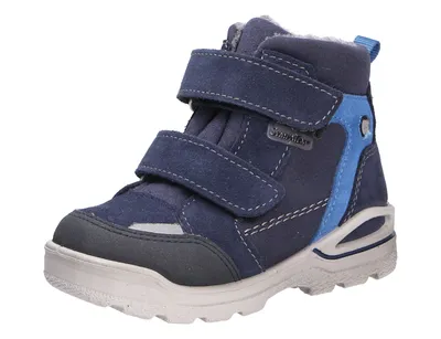 Produktbild von Ricosta Jungen Lauflernstiefel, blau(nautic (8)), Gr. 20