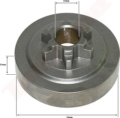 Produktbild von Kupplungstrommel Für Chinesische Kettensägen 25Cc 3/8''
