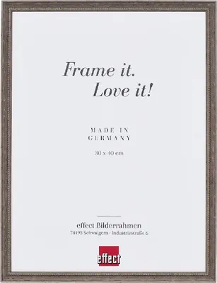 Produktbild von Effect Holzrahmen Profil 2440 braun 30x40 cm mit Museumsglas