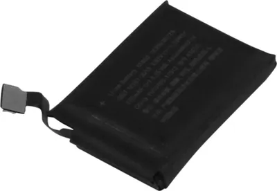 Image de Avizar, batterie Apple Watch 3 42mm 3.82V 352mAh cellule Li-Polymer, noir