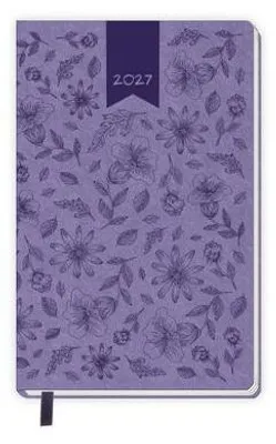 Produktbild von TRÖTSCH - Taschenkalender A6 Soft Touch Blumen 2027