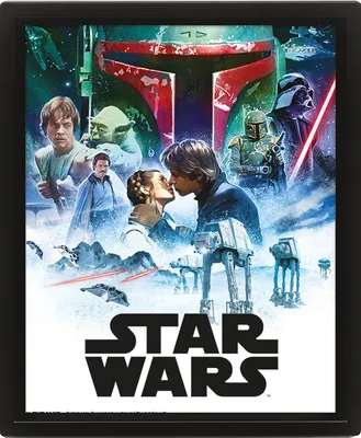Zdjęcie produktu dla Obraz 3D Star Wars Episoda IV/V