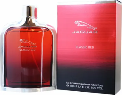 Obrázok produktu pre Jaguar Classic Red, Muži, 100 ml, Bergamot, Čierne ríbezle, Korenie, Jazmín, Jantár, Céder, Pačuli, Sprej